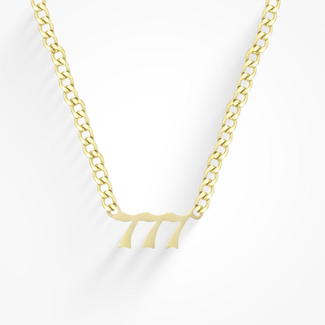 Angel Number Necklace Product Image