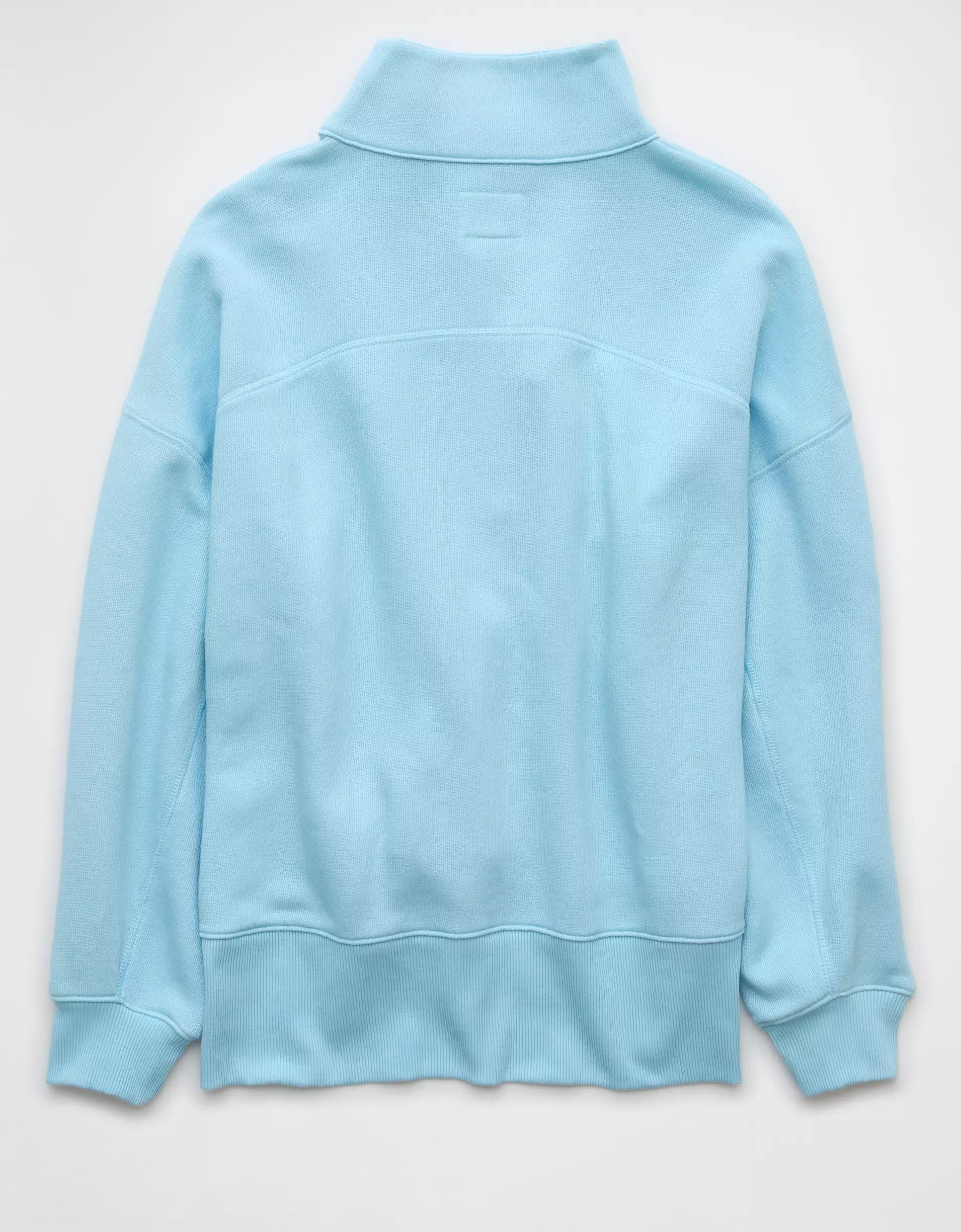 AE Big Hug Henley Sweatshirt Product Image