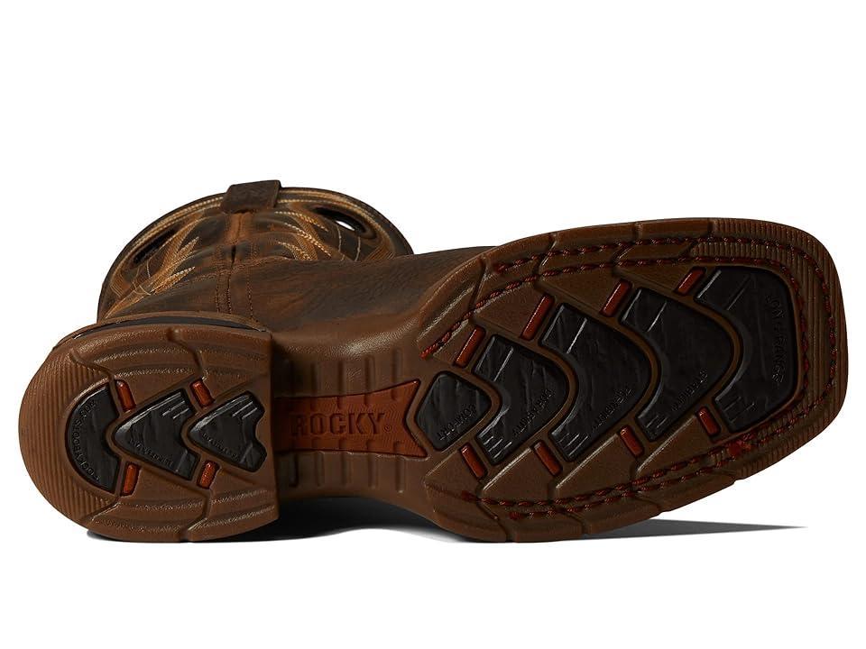 Rocky Western 12 Comp Toe Long Range Men's Work Pull-on Boots Product Image