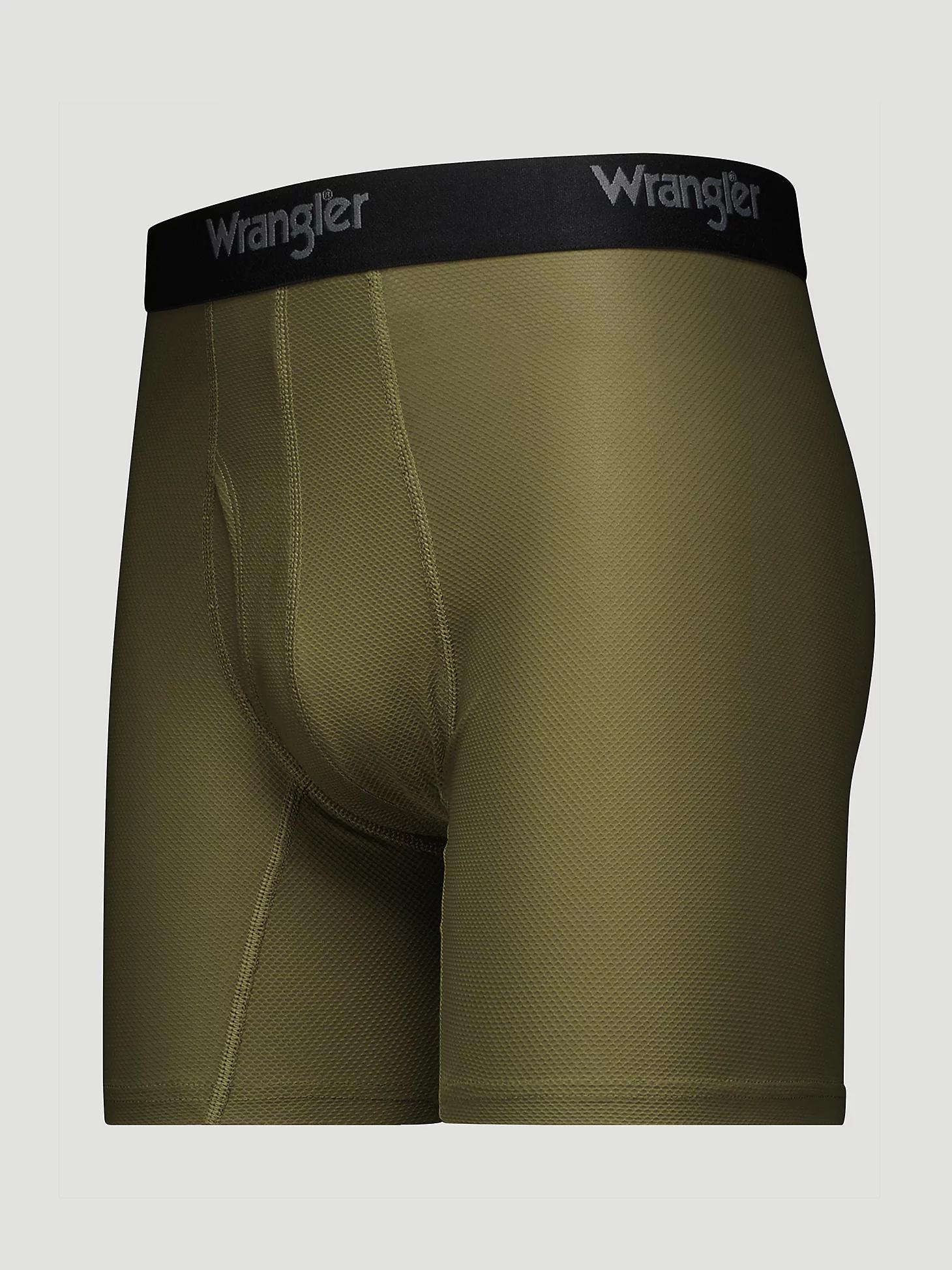Men's RIGGS Comfort Stretch Boxer Brief (3-Pack) in Green/Camo/Black Product Image