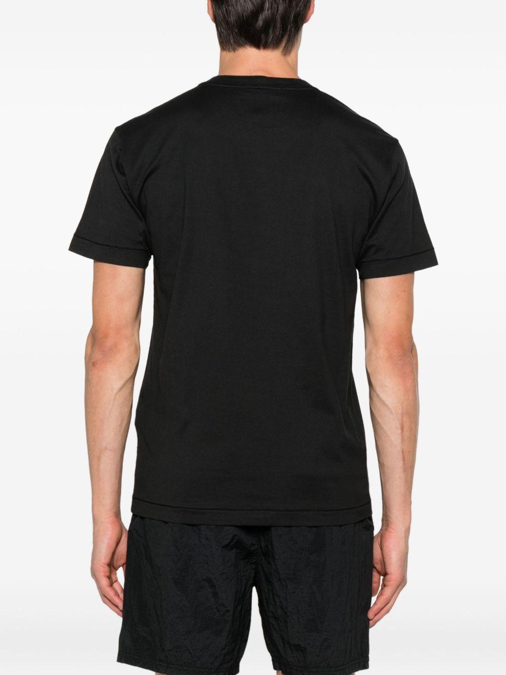 logo-patch cotton t-shirt Product Image