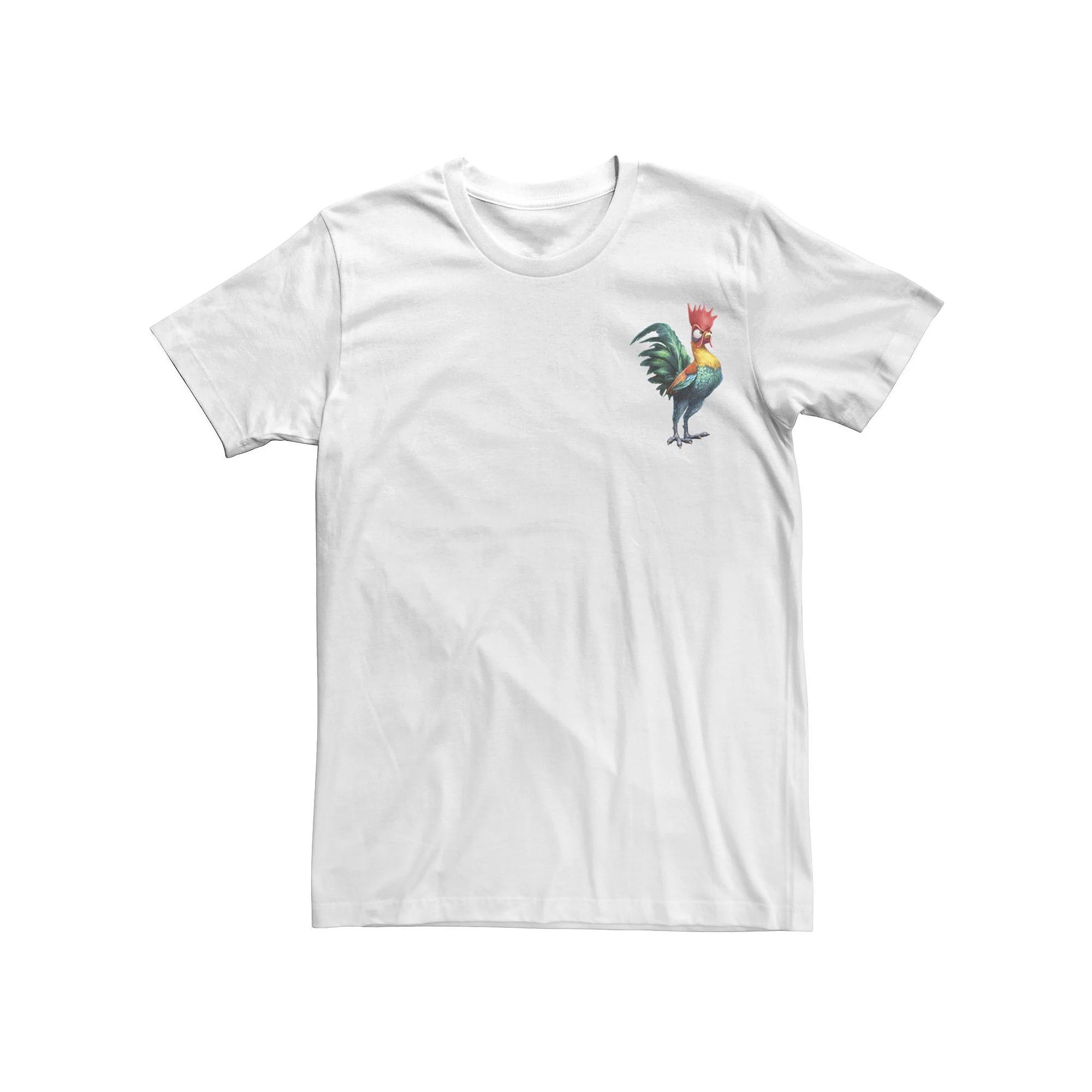 Disney's Moana Hei Hei Men's Pastel Portrait Tee, Size: XL, White Product Image