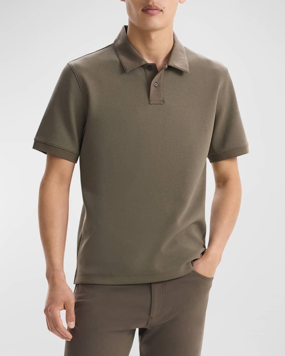 Mens Delroy Double-Knit Polo Shirt Product Image