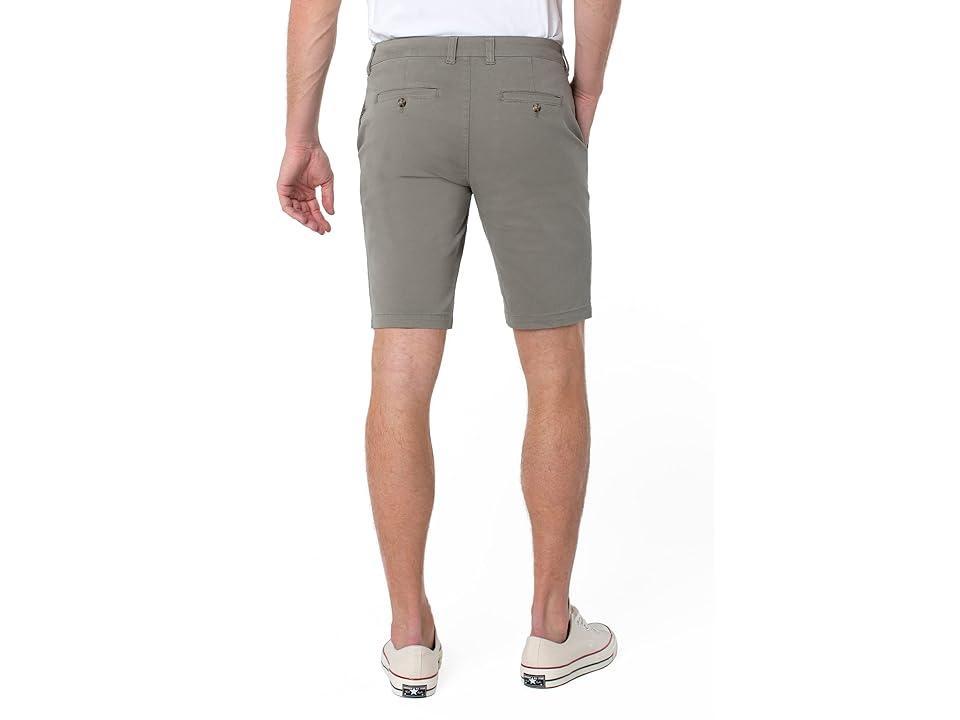 Liverpool Los Angeles Modern-Fit 9.5 Inseam Twill Shorts Product Image