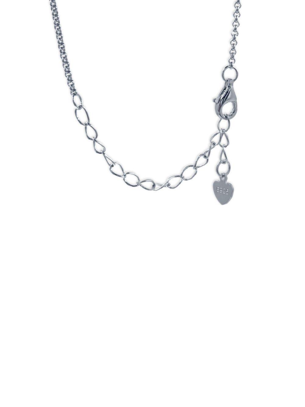 Heart sapphire necklace Product Image