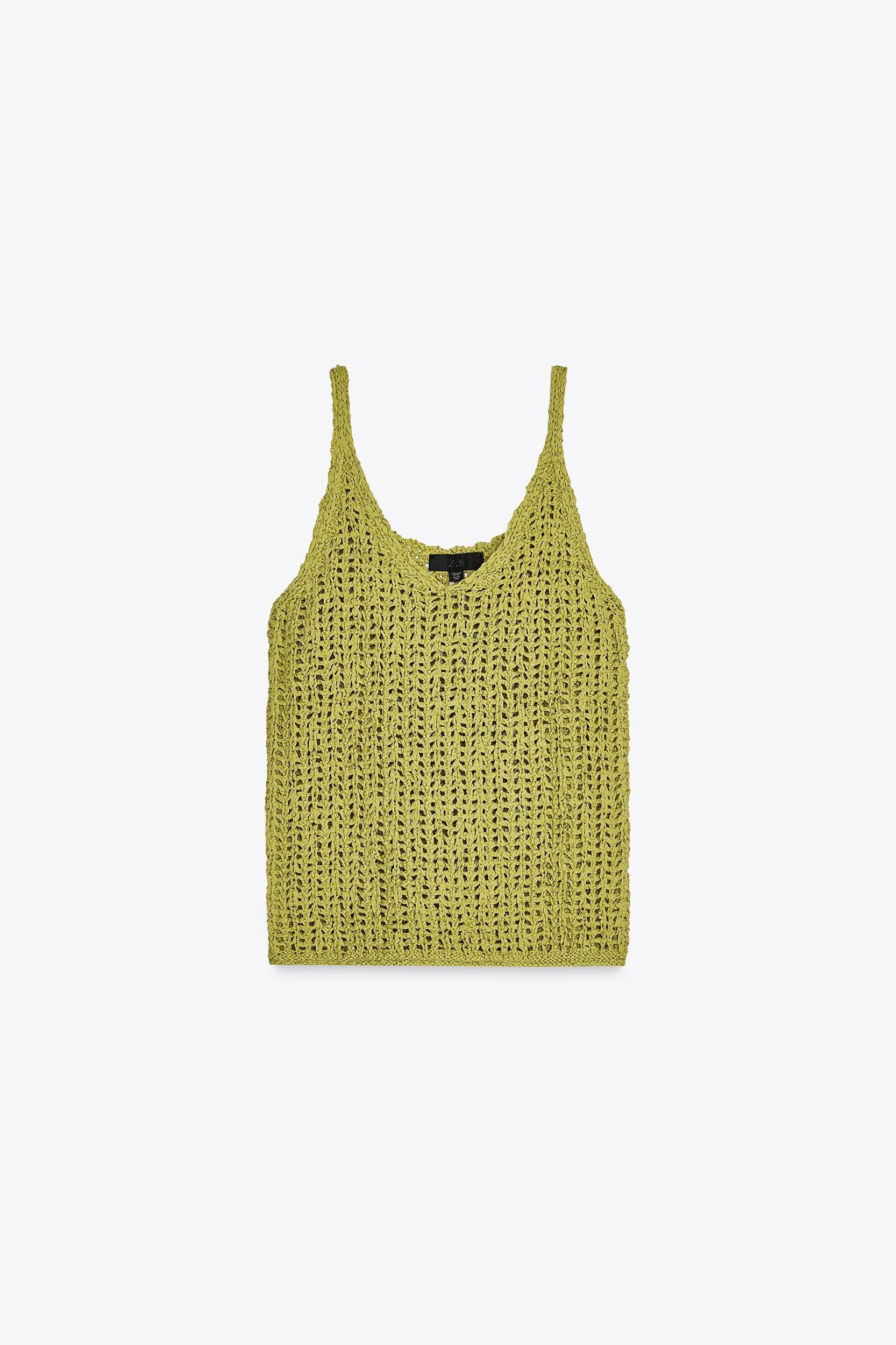 RIBBON KNIT TOP Product Image