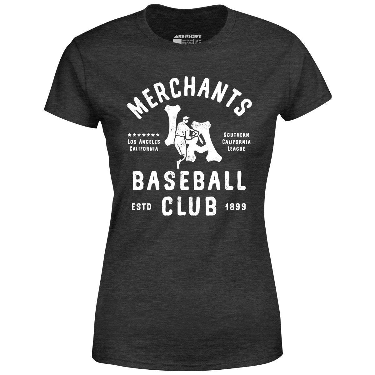 Los Angeles Merchants - California - Vintage Defunct Baseball Teams - Women's T-Shirt Female Product Image