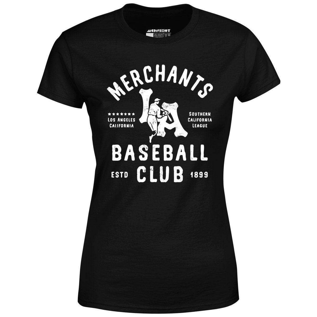 Los Angeles Merchants - California - Vintage Defunct Baseball Teams - Women's T-Shirt Female Product Image