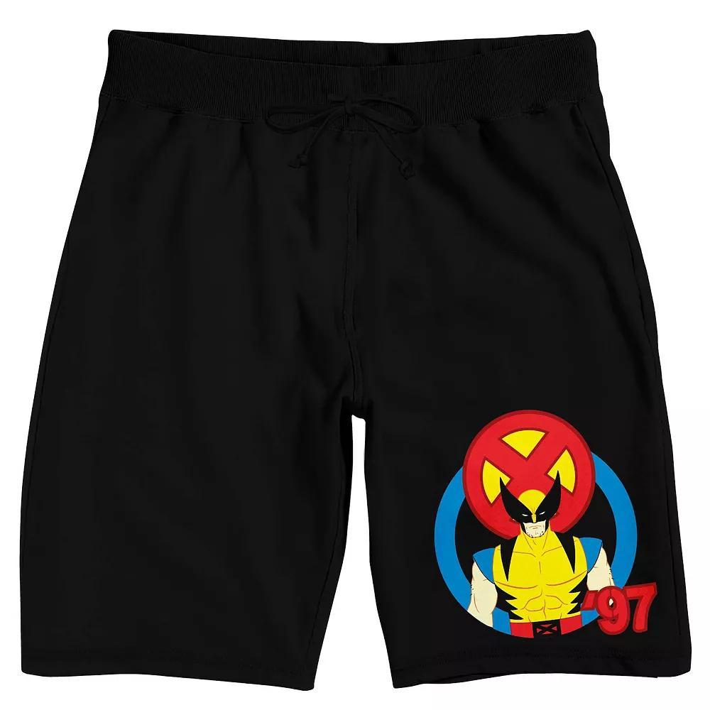 Men's Marvel X-Men 97 Wolverine Sleep Shorts, Size: XL, Black Product Image
