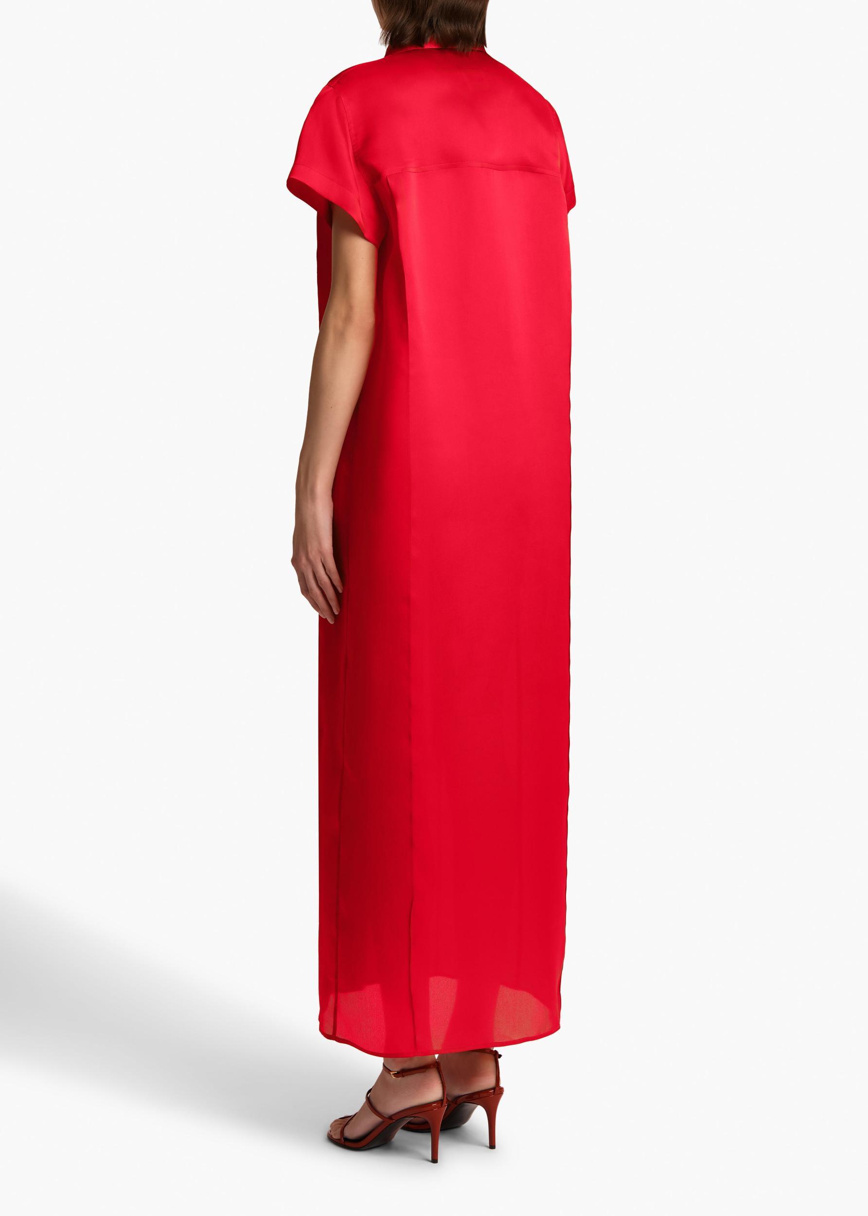 Effy Dress in Raspberry Product Image