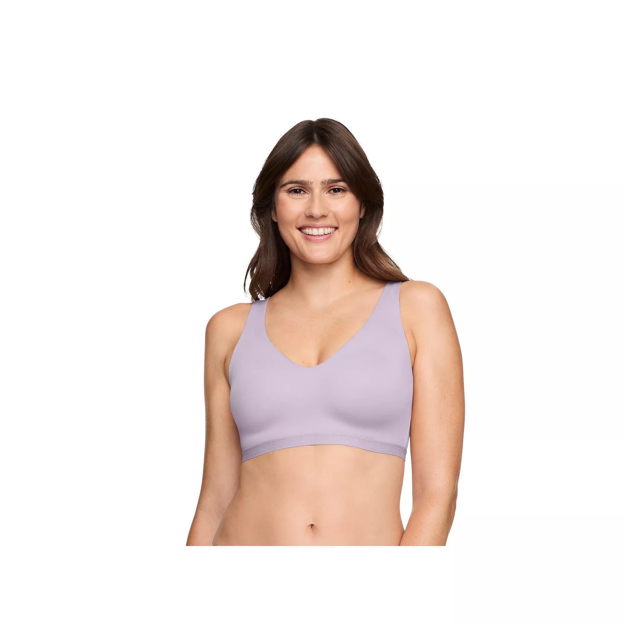 Warners Cloud 9® Super Soft, Smooth Invisible Look Wireless Lightly Lined Comfort Bra RM1041A, Women's, Size: 3XL, Black Product Image