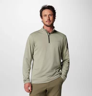 Columbia Mens Columbia Tech Knit Quarter Zip Pullover- Product Image
