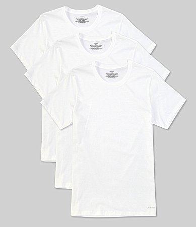 Men's Calvin Klein 3-pack Crewneck Tees, Size: XL, White Product Image