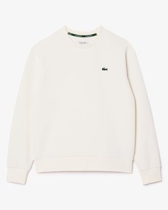Women's Crew Neck Piqué Sweatshirt Product Image