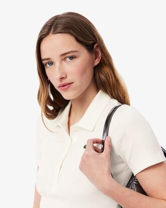 Slim Fit L.12.D Ribbed Cotton Polo Shirt Product Image