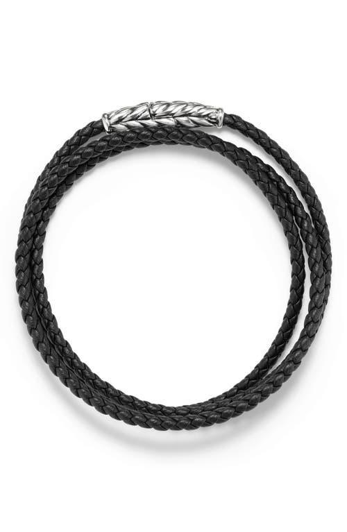 David Yurman Mens Chevron Triple Wrap Bracelet Product Image