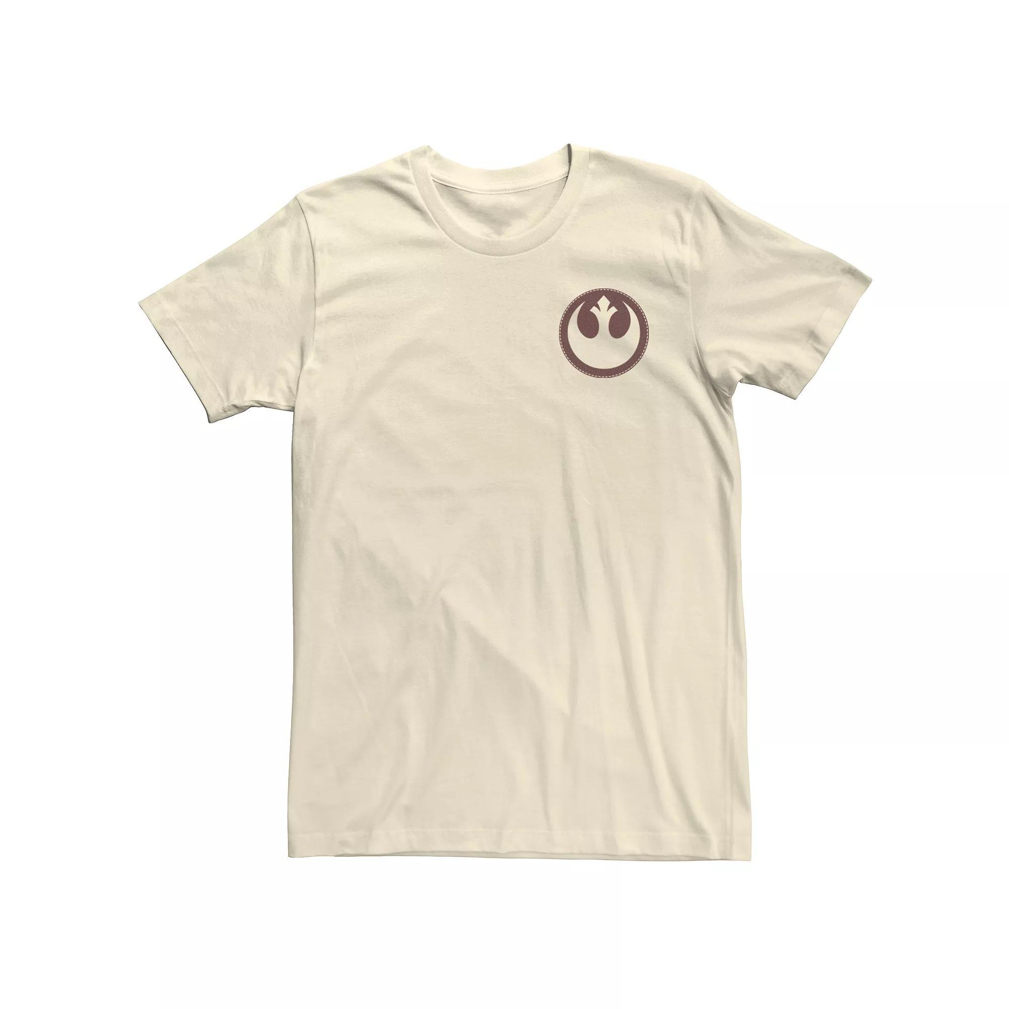 Men's Star Wars Rebels Chest Tee, Size: Medium, Natural Product Image