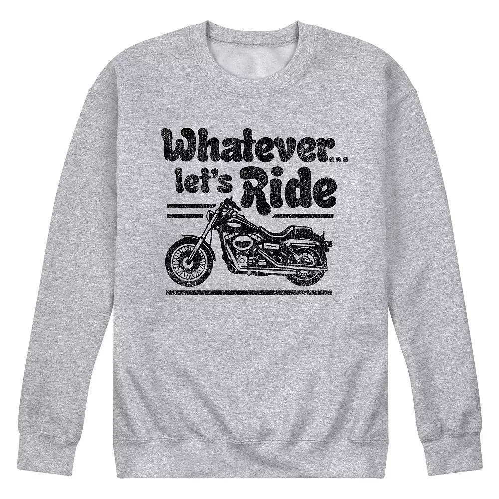 Mens Whatever Lets Ride Sweatshirt Product Image