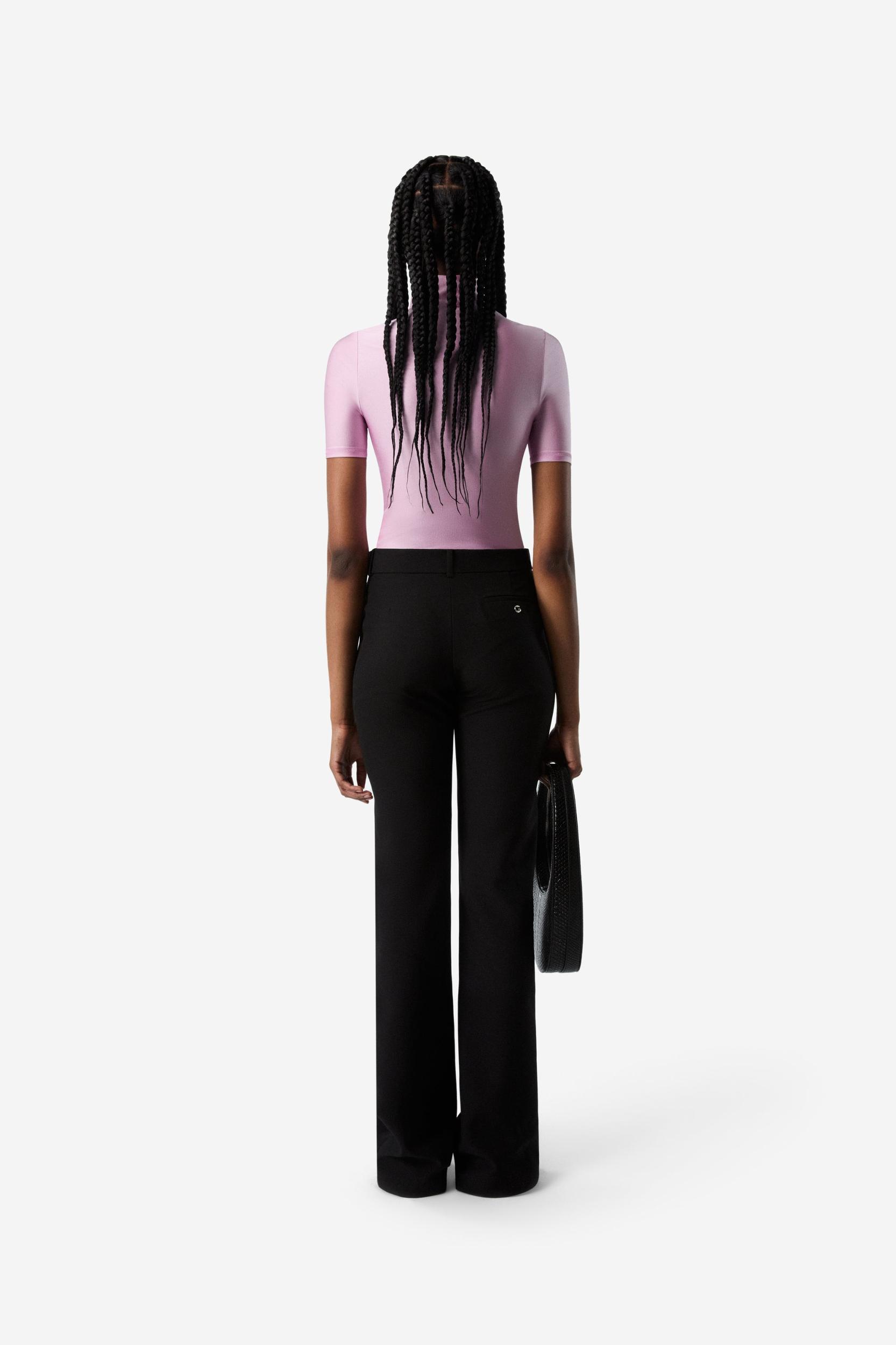 High Neck Fitted Top Product Image