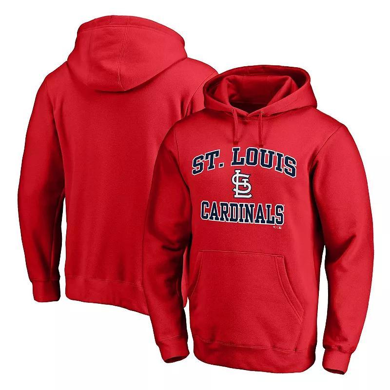 Mens Fanatics Branded Black Toronto Raptors Icon Primary Logo Fitted Pullover Hoodie Product Image