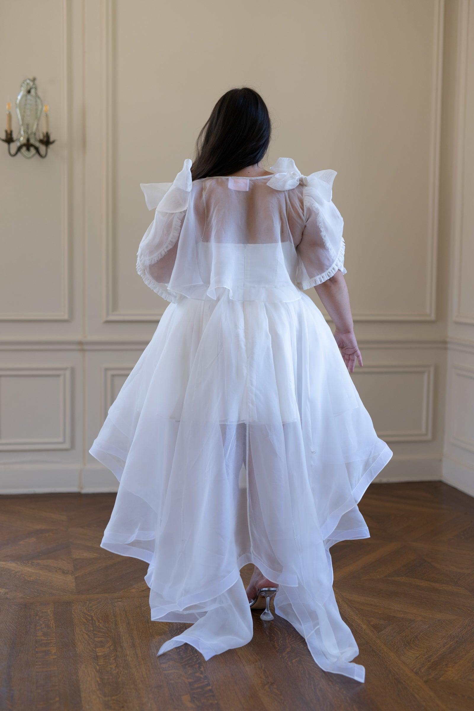 The Ivory Dreamgirl Capelet Product Image