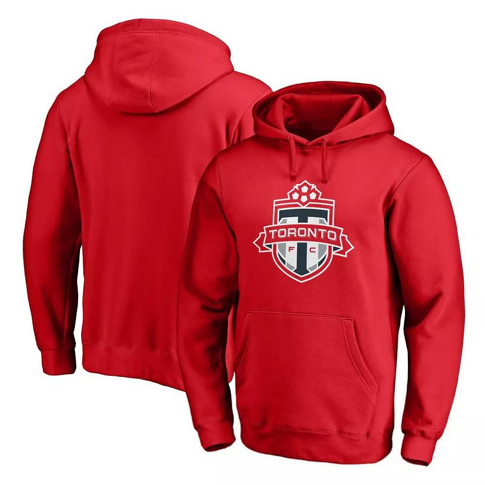 Men's Fanatics Branded Red Toronto FC Logo Pullover Hoodie, Size: Small, Tfc Red Product Image