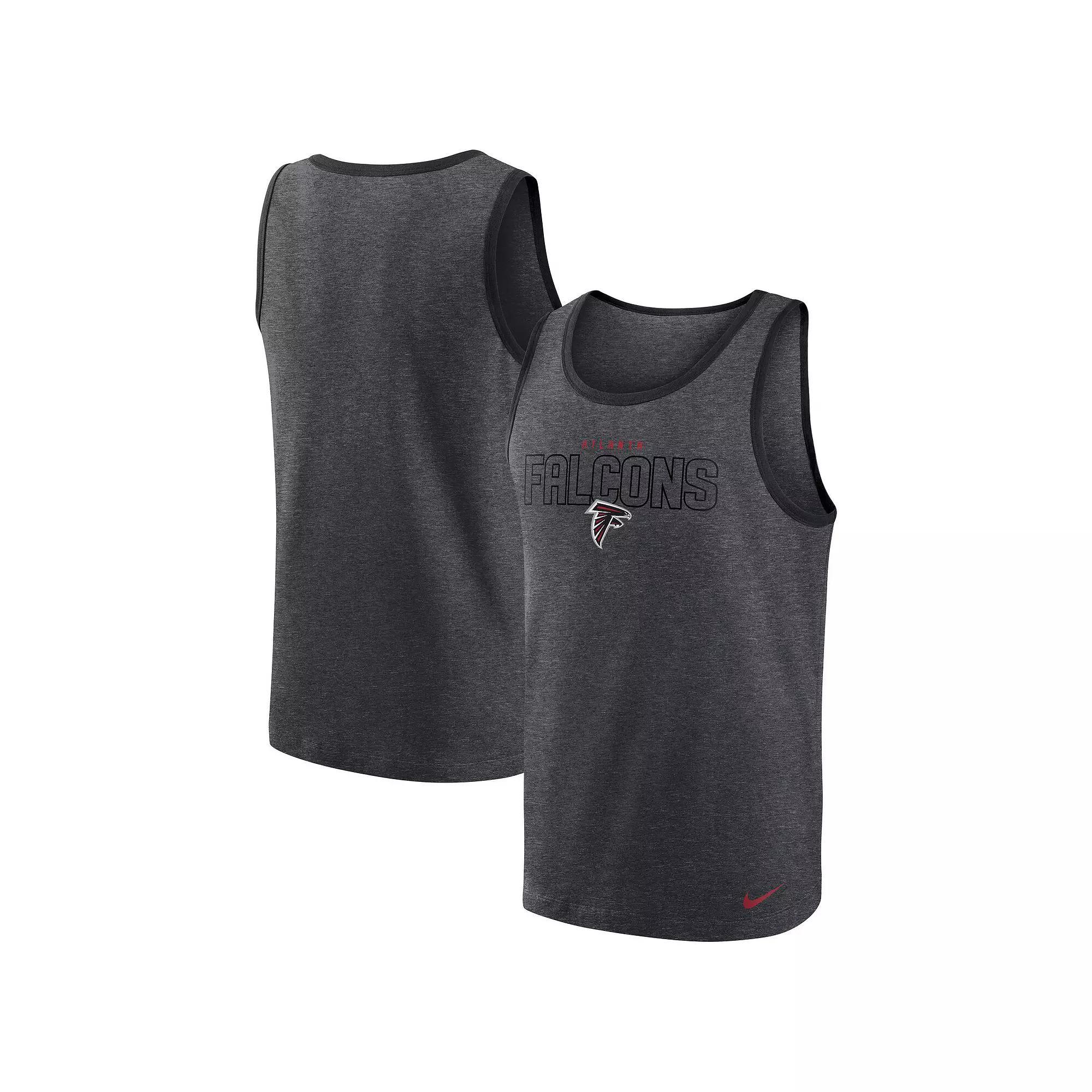 Men's Nike Heathered Charcoal Washington Commanders Tri-Blend Tank Top, Size: 2XL, Wft Charco Product Image