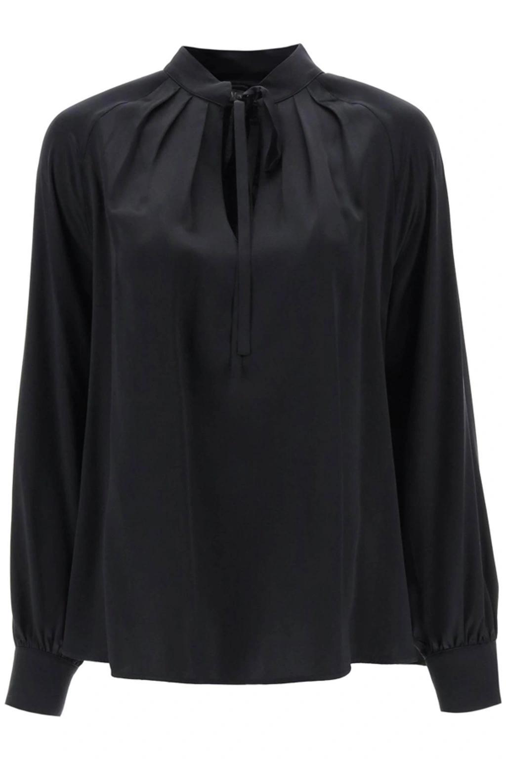 Woman Black Shirts Product Image