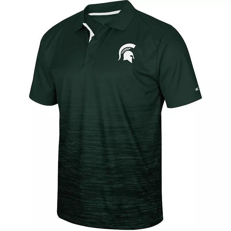 Mens Colosseum Michigan State Spartans Marshall Polo Product Image