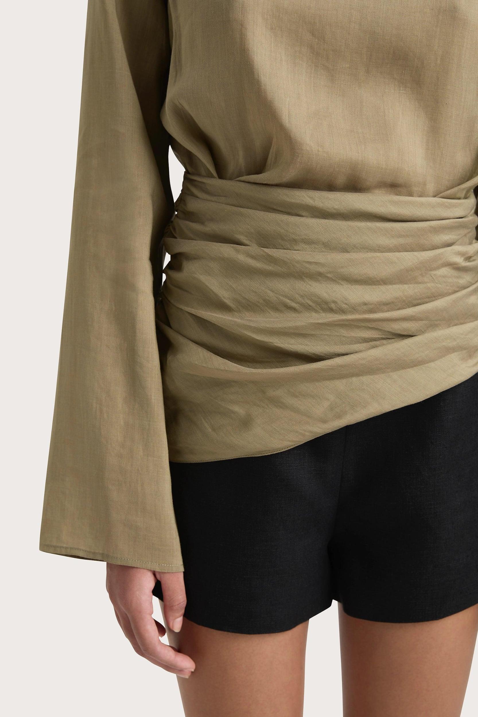 Adelia Top Khaki Product Image