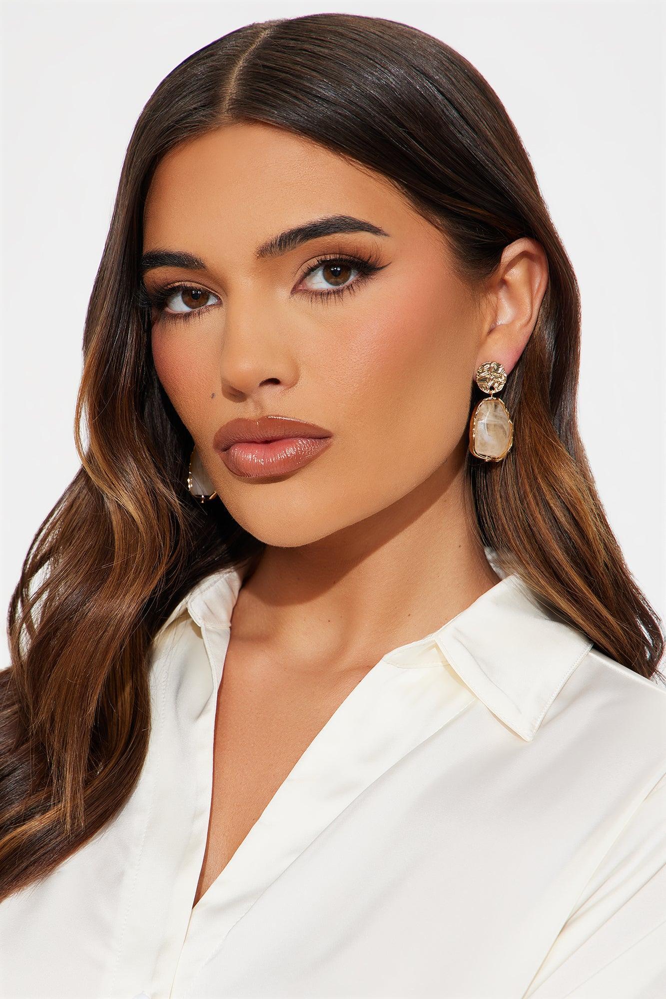 In A Mirage Earrings - Gold/combo Product Image