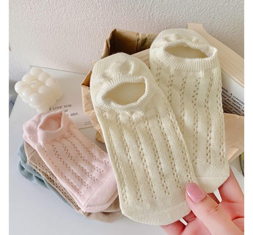 Plain No-Show Socks Product Image