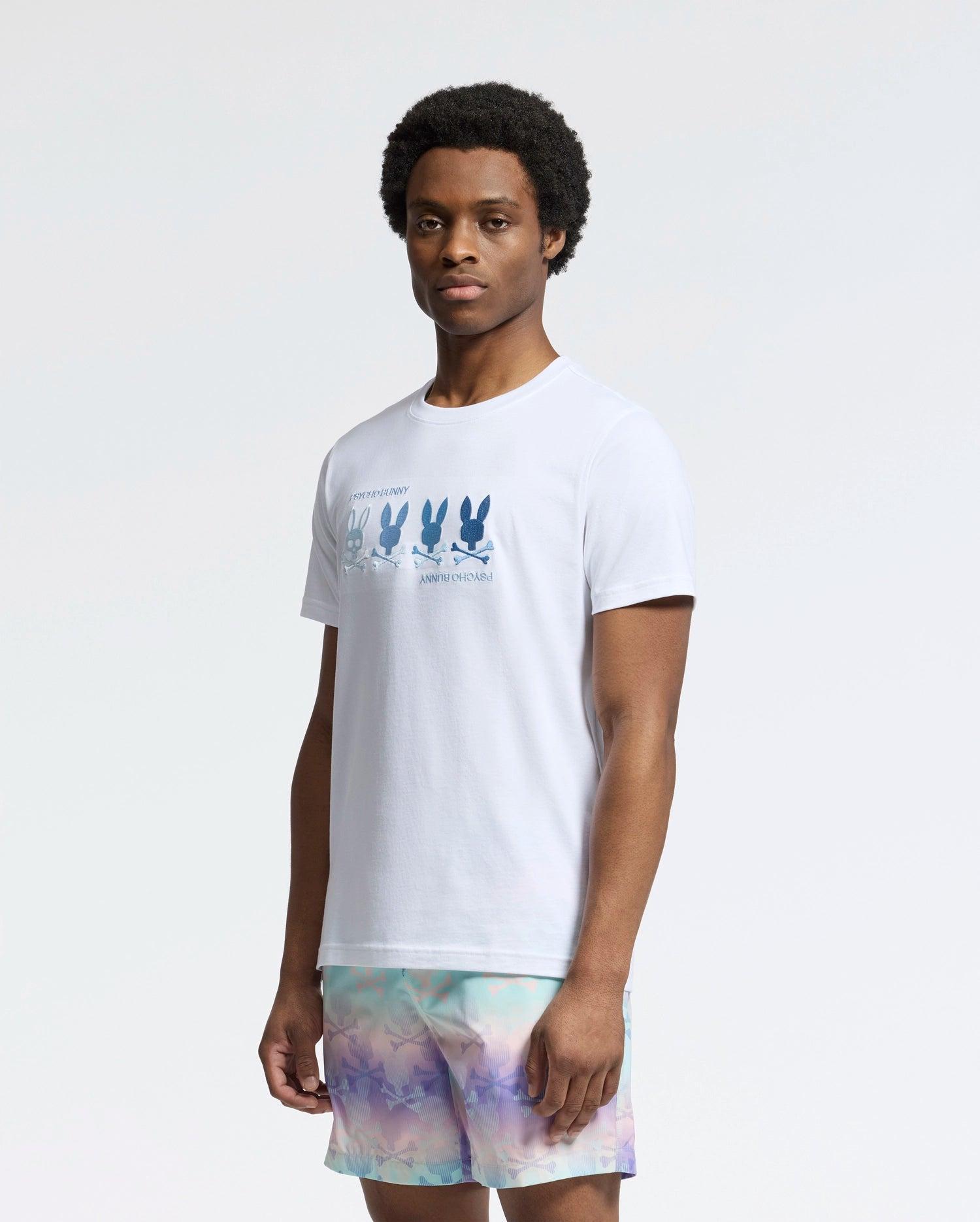 MENS OCEANIA EMBROIDERED GRAPHIC TEE - B6U607F200 Male Product Image
