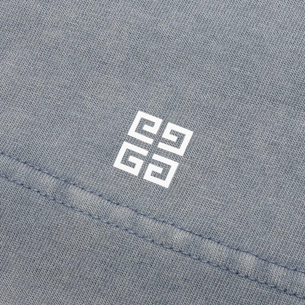 Distressed Logo T-Shirt - Military Blue Male Product Image