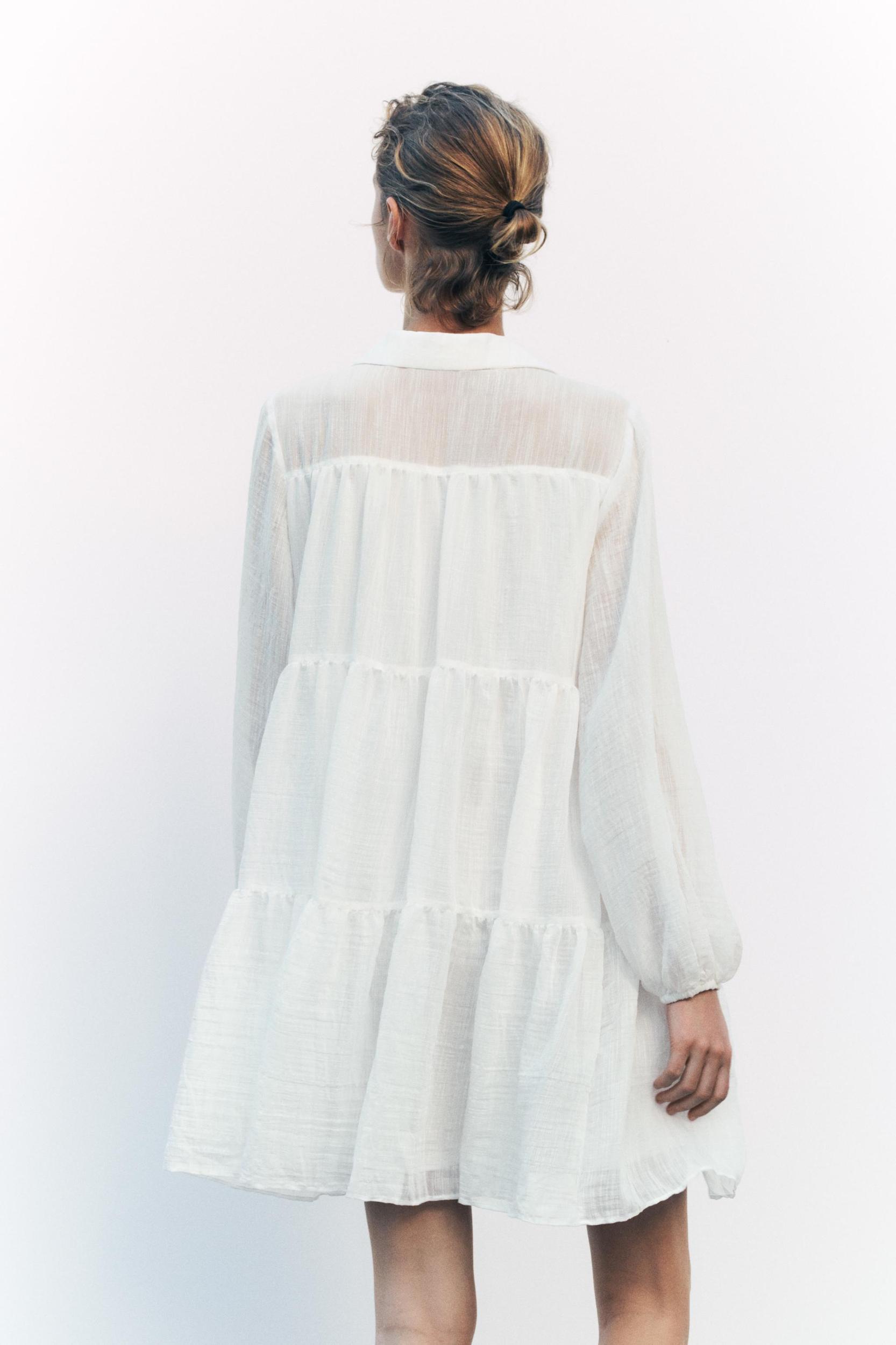SHORT TIERED DRESS Product Image