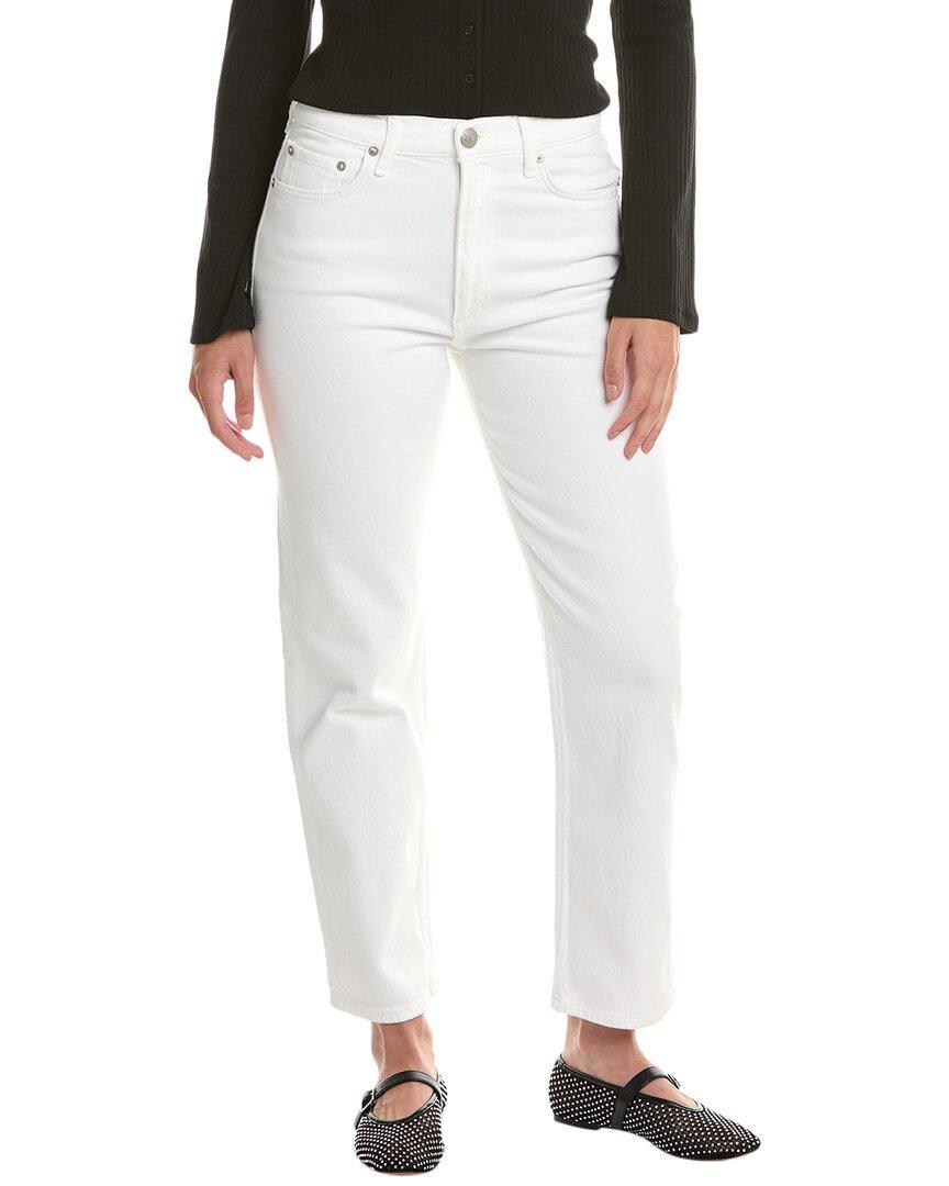 RAG & BONE Harlow Jean In Optic White Product Image
