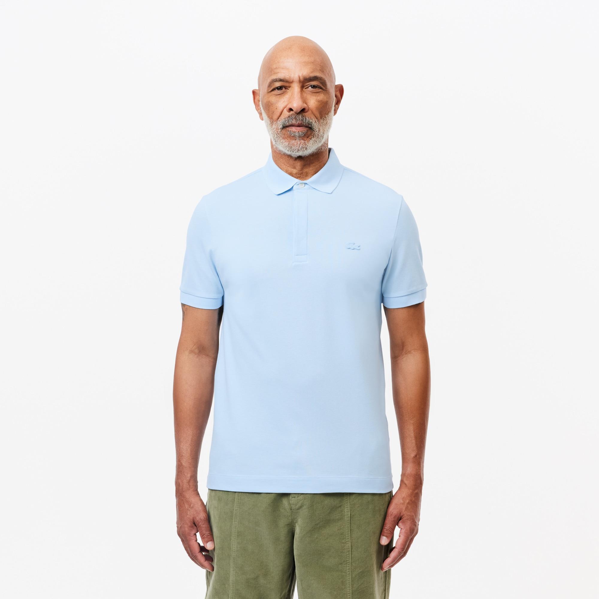 Regular Fit Paris Stretch Piqué Polo Shirt Product Image