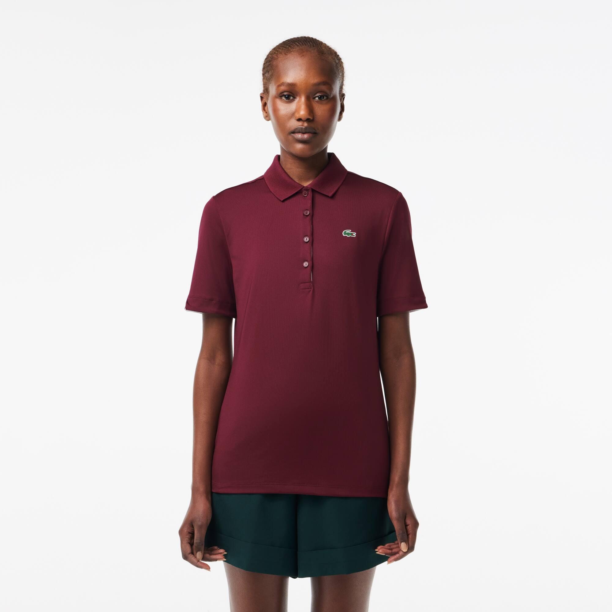 Women's Slim Fit UV Protect Stretch Golf Polo Product Image