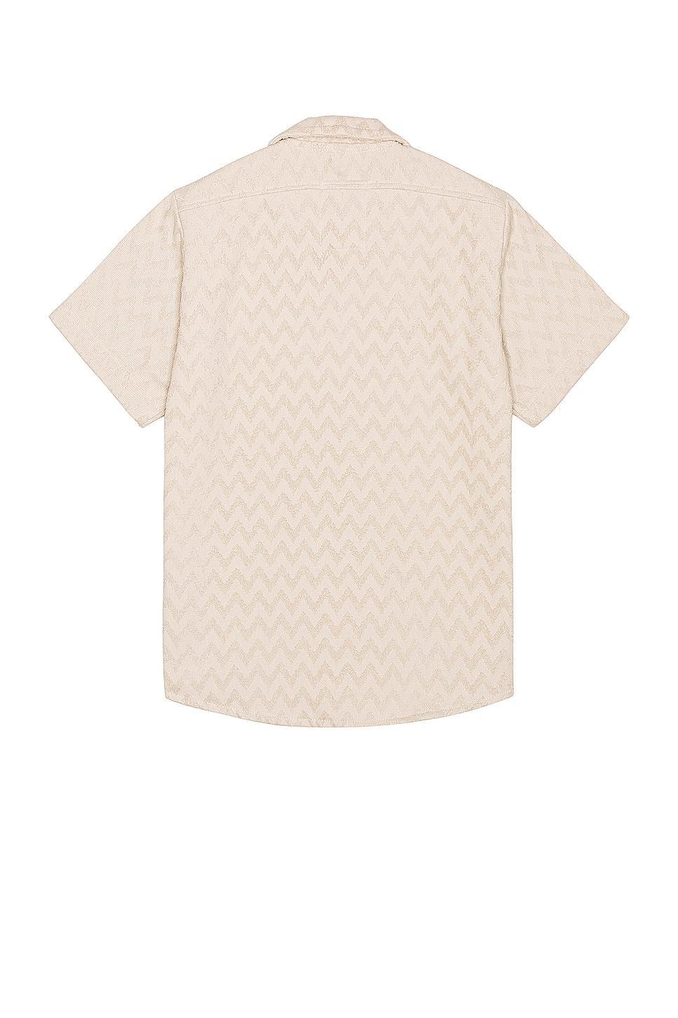 OAS Grey Zig Shirt Size M, S, XXL/2X. Product Image