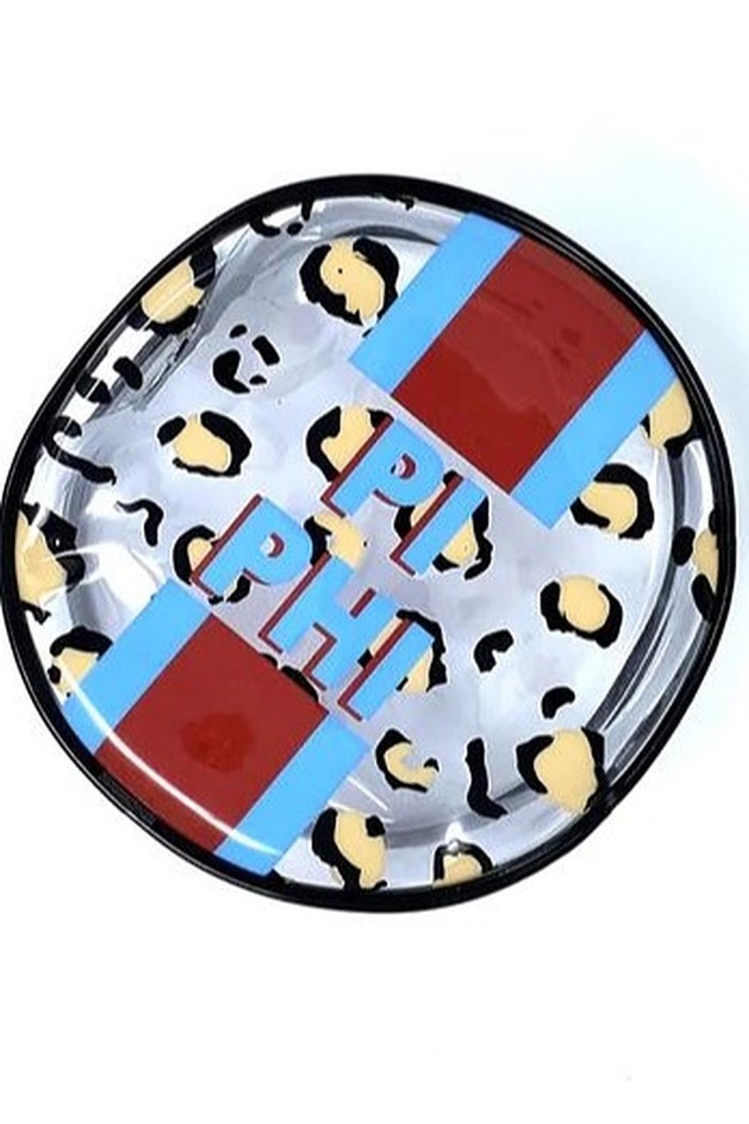 Sorority Cheetah Stripe Cosmetic Bag Product Image