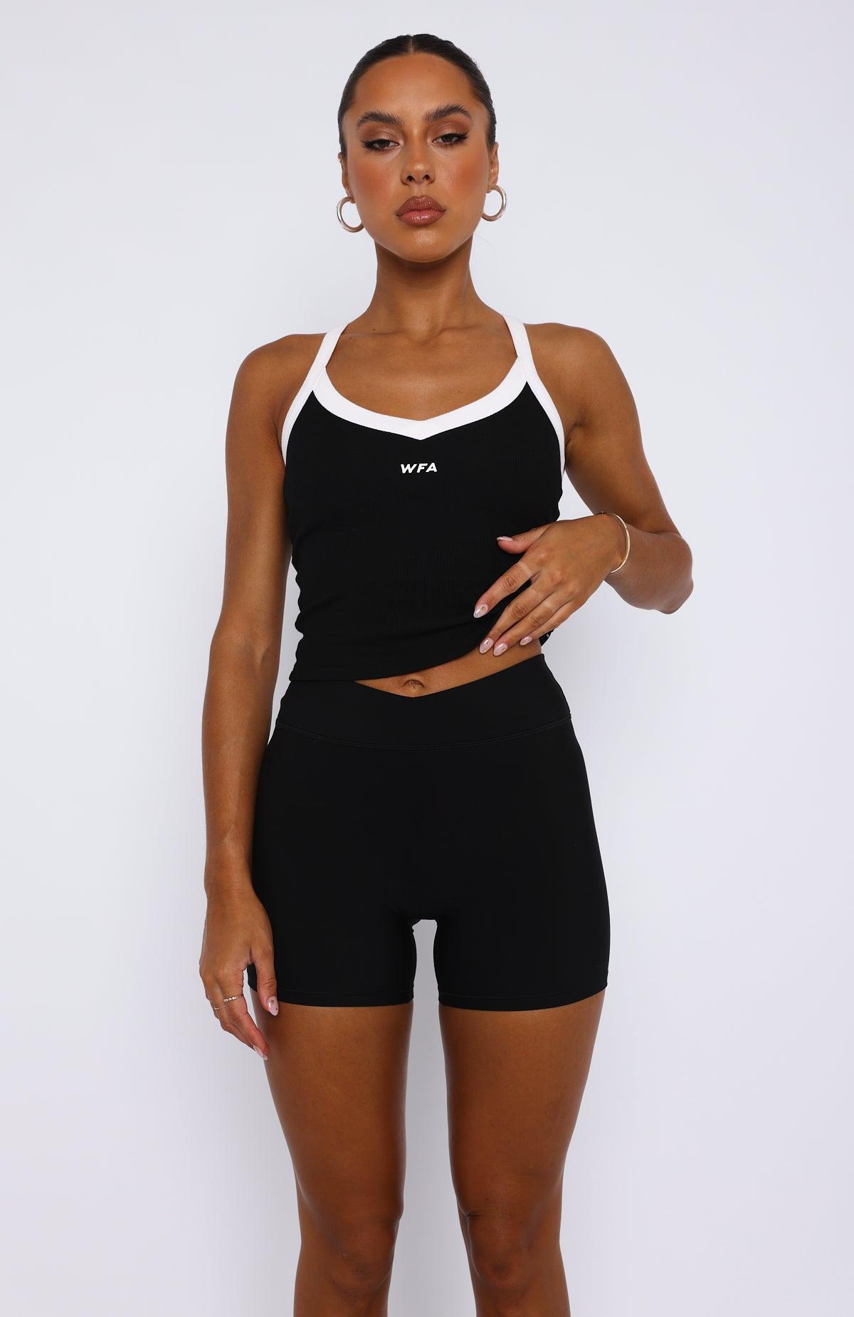 Performance Sports Tank Black/White Product Image