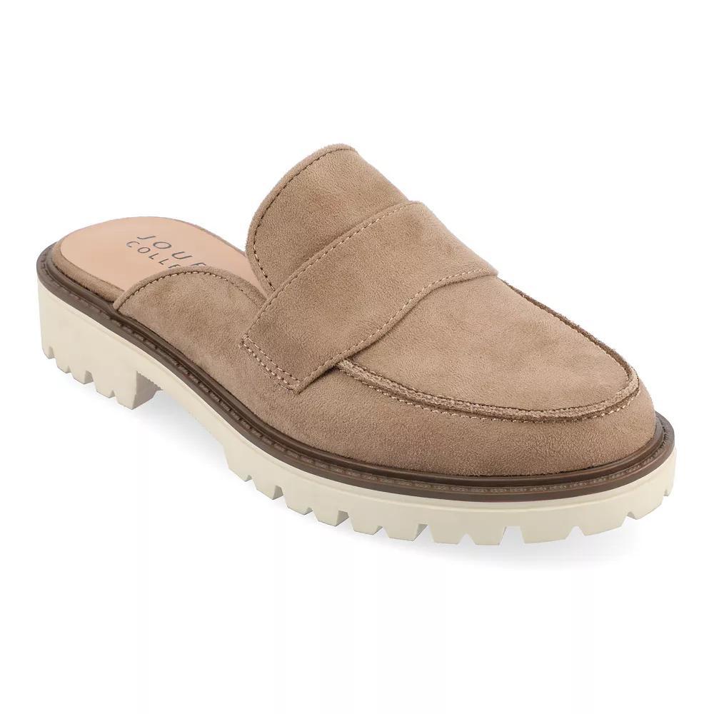 Journee Tru Comfort Foam™ Miycah Women's Mule Flats, Size: 6, Gray Product Image