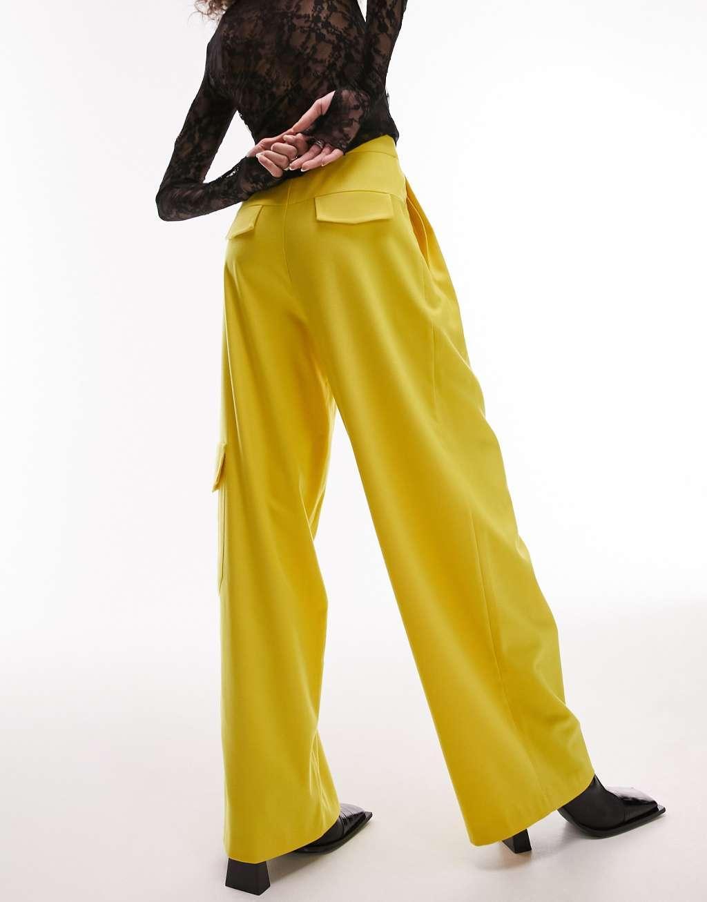 Topshop Tailored utility style pants Product Image