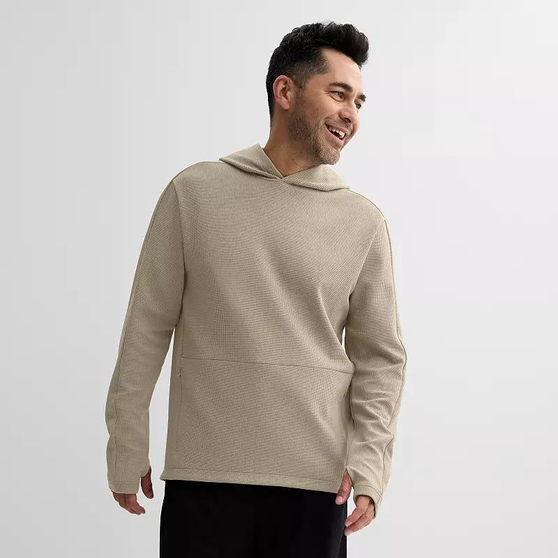 Men's Tek Gear® Performance Waffle Hoodie, Size: Medium, Nathan Purple Product Image