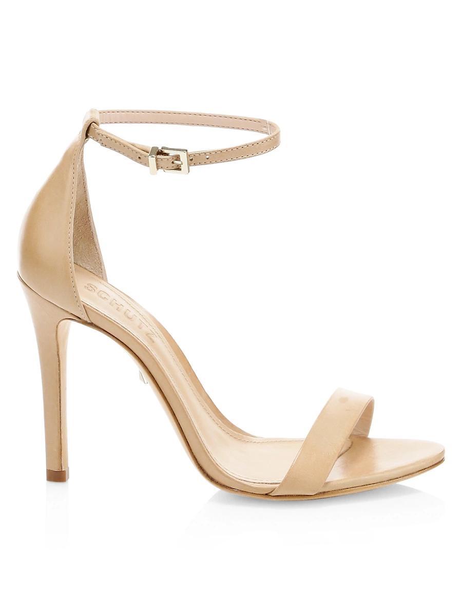 Womens Cadey-Lee Leather Ankle-Strap Sandals Product Image