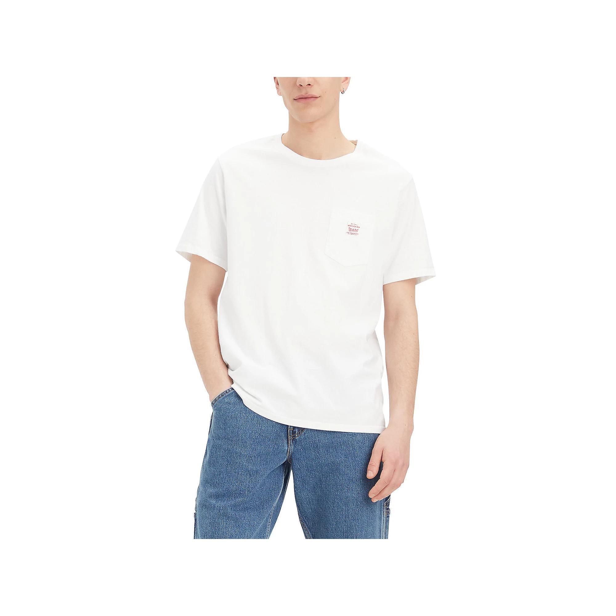Men's Levi's® Short-Sleeve Workwear T-Shirt, Size: XXL, Bright White Product Image