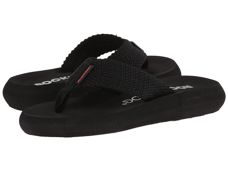 Rocket Dog Sunset Women's Flip-Flop Sandals, Size: 9, Black Product Image