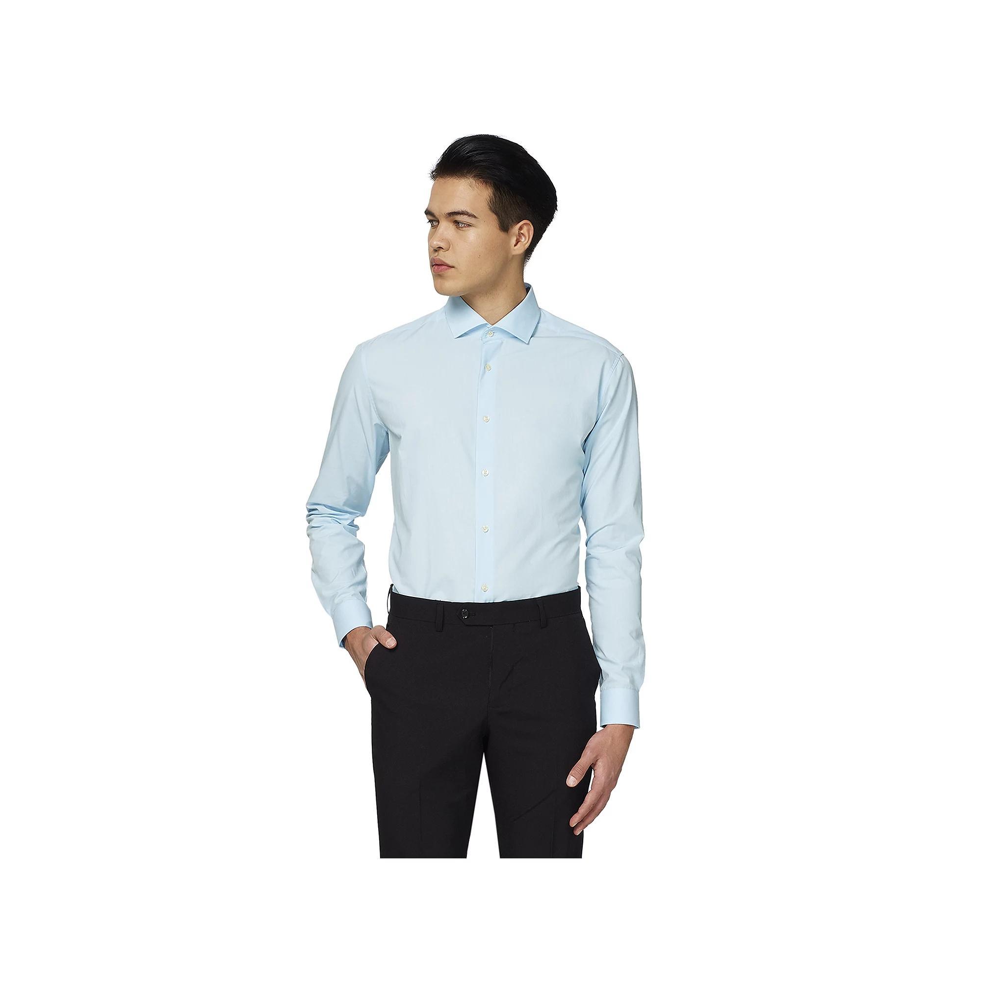 Men's OppoSuits Modern-Fit Dress Shirt, Size: XXL, Cool Blue Product Image