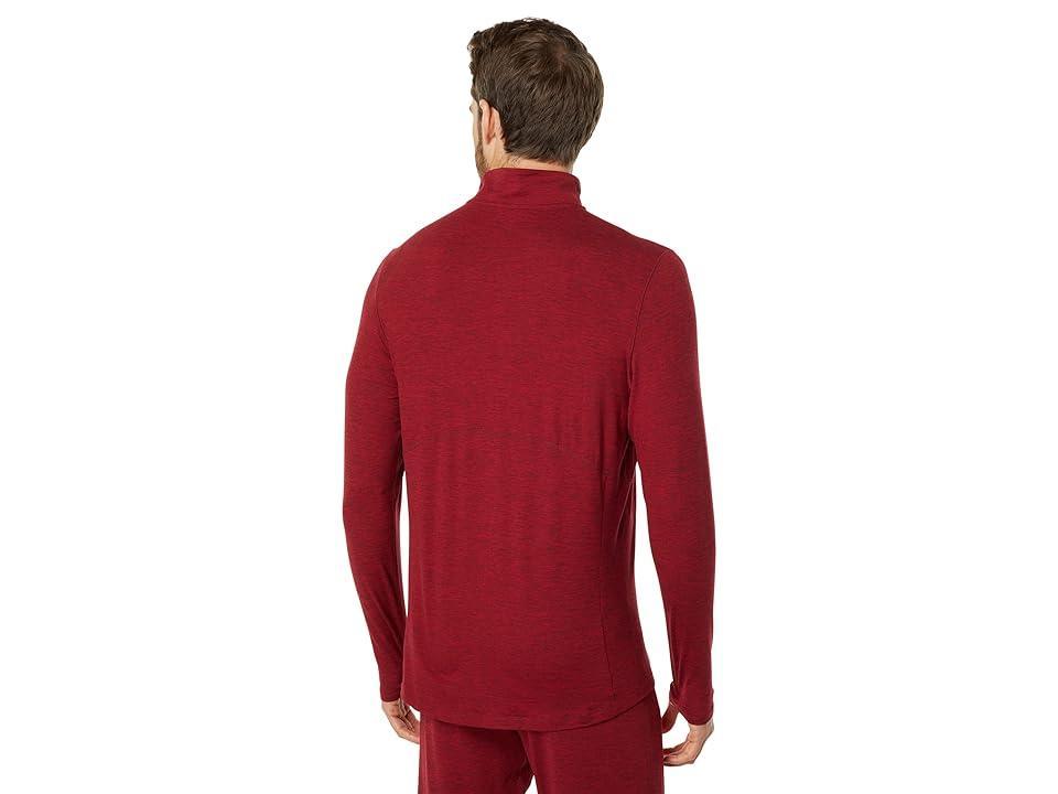 Hot Chillys Clima-Trek Zip-Tee Heather) Men's Clothing Product Image