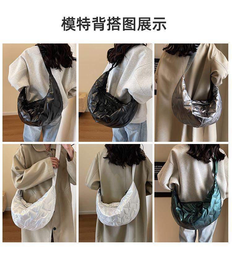 Plain Padded Crossbody Bag Product Image